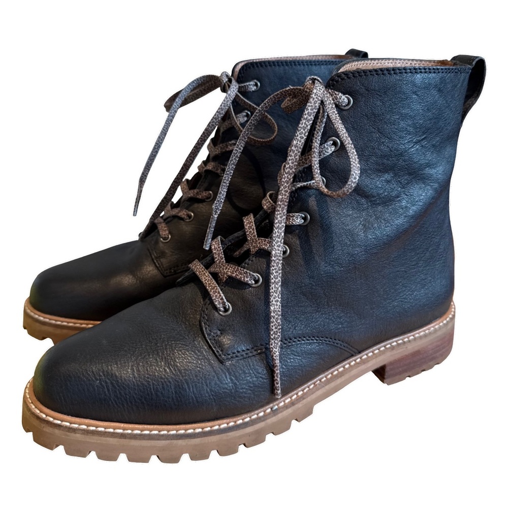 Madewell Claire Lace Up Boots Size 8.5